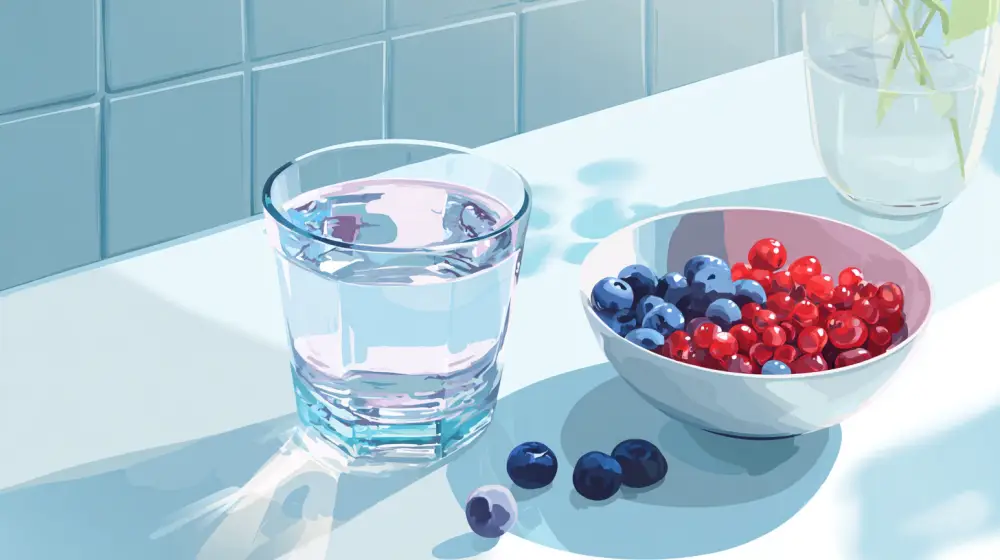 크랜베리와 물 — 크랜베리는 급성기 치료가 아니라 재발 예방 쪽에서 연구된 식품