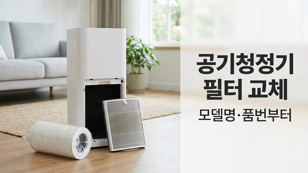 공기청정기 필터 교체 주기, 소비자원 호환필터 20개 중 유해가스 기준 충족 4개